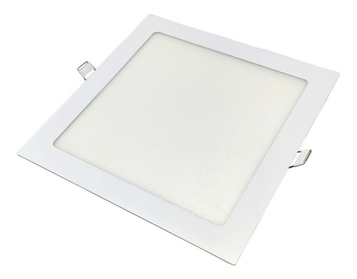 Panel Led Embutir Macroled Pec18 18w Cuadrado Blanco Calido