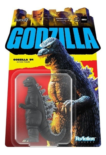 Super 7 Figura De Accion Godzilla '84 - Godzilla Toho