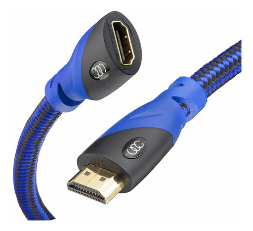 Extensor Hdmi - Macho A Hembra, Cable De Extension 6 Mts