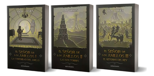 Colección El Señor De Los Anillos - Tolkien - Set X 3 Libros
