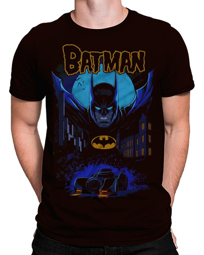 Playera Camiseta Batman Forever Clasico Batimovil Unsx