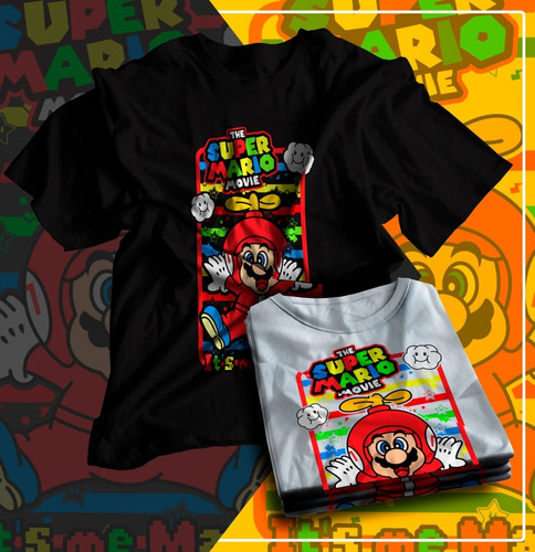 Mario Bros Franelas Personalizadas