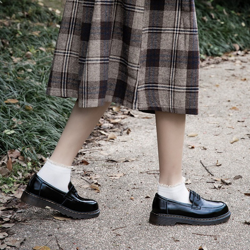 Imagen 4 de 8 de Zapatos Mary Janes Con Hebilla Vintage Estilo Japonés Para M