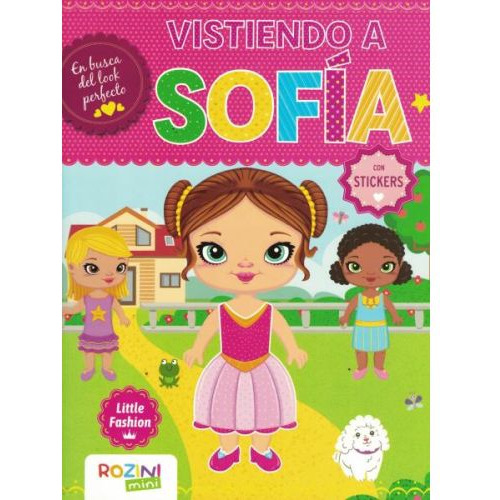 Vistiendo A Sofia Con Stickers - Barraza Martina (libro) - N