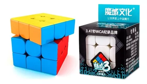 Kit Cubo Mágico Quebra Cabeça Profissional Moyu 2x2 E 3x3