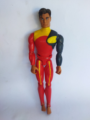 Max Steel Traje Rojo Biologico Piraña 2007