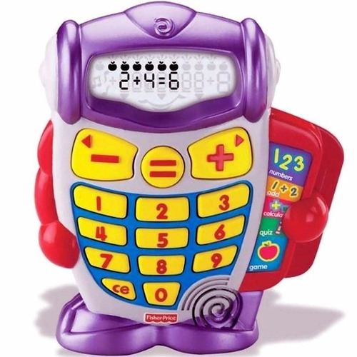 Calculadora Infantil Anti Golpes Fisher Price Con Juegos | Mercado Libre