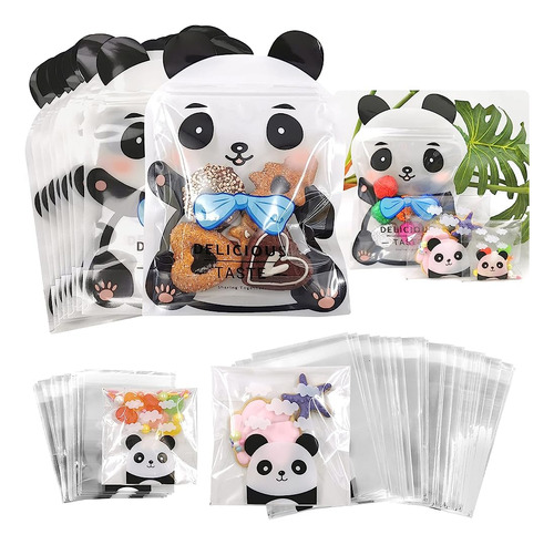 ~? Pandaonly 300pcs Bolsas De Caramelo Autoadhesivas, Lindas