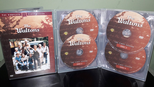 Dvd Box Os Waltons - Temporada 1 Completa Em 8 Dvds  Digital