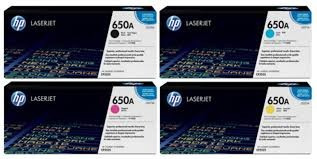 Serie De Toner Hp 650a Y 645a  Originales 100%