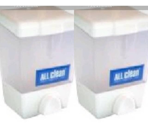 Dispensador De Gel Antibacterial 550cc. Color Blanco. 