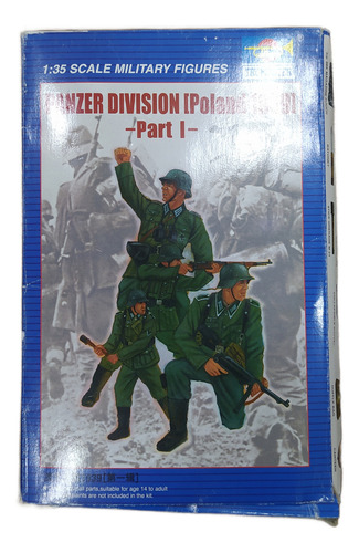 Maqueta Trumpeter Figuras Panzer Division Poland 1939 1:35