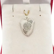 Comprar Dije Hombre River Plate Plata 925 Escudo Medalla Plata Color Plateado