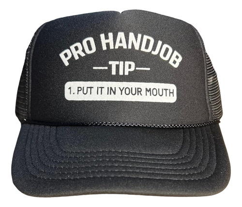 Gorra De Camionero Pro Handjob Tip Snapback Para Hombres