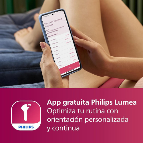 Philips Lumea 7000 Ipl Con Recortador Y 3 Accesorios Rosa