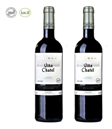 2 Botellas Viña Chatel Kosher Passover Pascua Pesaj 750 Ml 