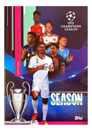 Champions League 2024 Topps - Lote 100 Figuritas Sin Repetir