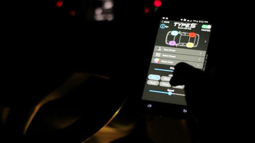 Kit De Iluminación Inteligente Para Automóvil 24 Interior