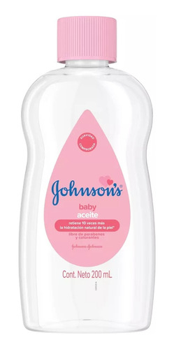 Aceite Johnson's Baby Puro 200 Ml