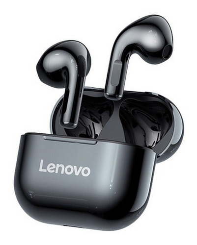 Lenovo - Audífonos Inalámbricos Lp40 Bluetooth 5.0 - Negro
