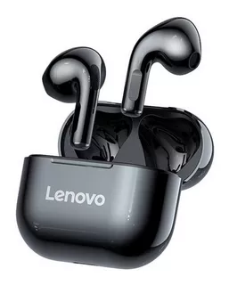 Lenovo Lp40 Tws Audífonos Bluetooth 5.0 Con Micrófono Color Negro