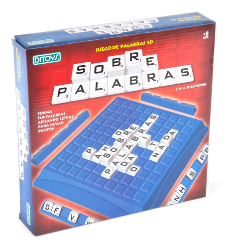 Juego De Mesa Sobre Palabras Original Ditoys Full