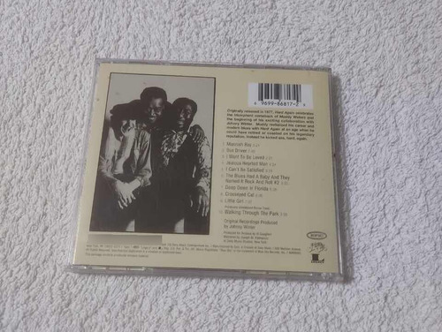 Muddy Waters Hard Again Cd Importado (Usado)