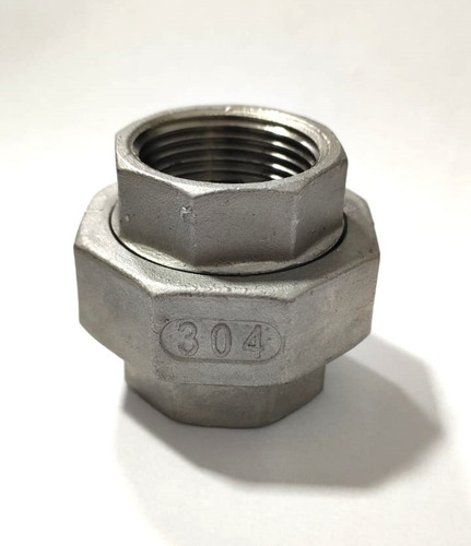 Jgo De 20 Pzs Tuerca Union Inox T304 Rosc Npt De 1pg