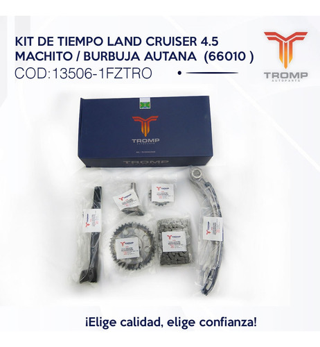 Kit De Tiempo Land Cruiser 4.500 Machito Burbuja Autana 