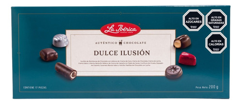 Caja De Bombones De Chocolate Dulce Ilusión 200g La Ibérica