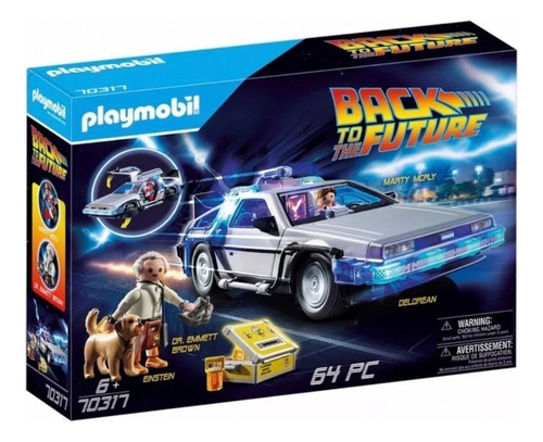 Playmobil Volver Al Futuro Delorean Original 