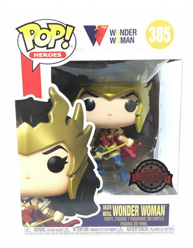 Funko Pop Heroes Dc Death Metal Wonder Woman