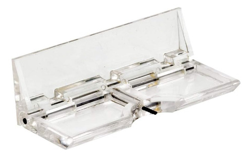 U 9842 Clear Lucite - Cerradura Para Puerta De Patio, Con Su