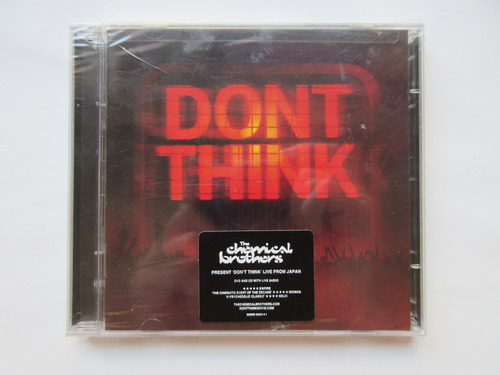 Chemical Brothers - Don't Think Cd + Dvd - Importado Sella