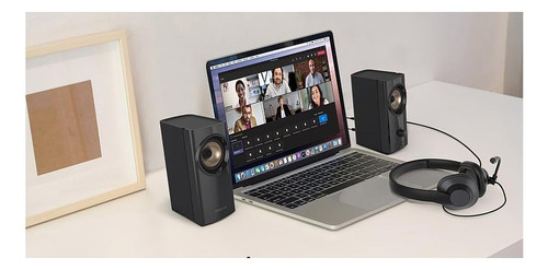 Parlante Creative T60 2.0 30watts Bluetooth Usb-c Black
