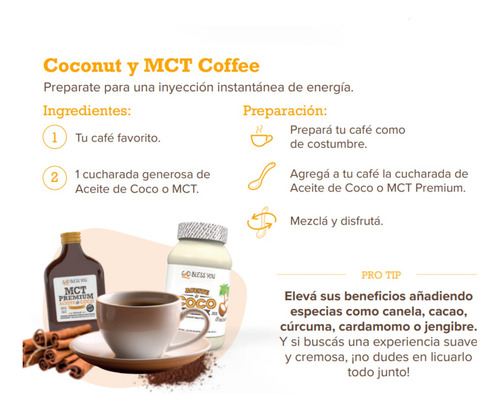 Combo Cafe Tostado Molido Hongos Especial Mct Coconut Coffe