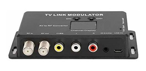Modulador Rf Uhf Tv Link, Universal Av A Rf, Pal, Ir