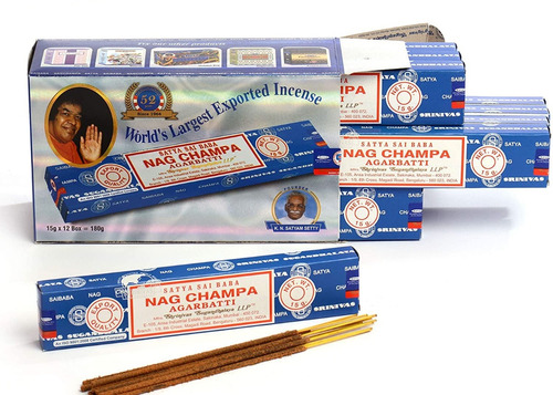 Mayorista Sahumerio Satya Nag Champa - 120 Unidades X 15 G