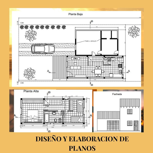 Diseño Y Elaboración De Planos De Casas