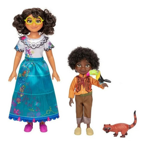 Muñeca Disney Encanto Mirabel Y Antonio Aventureros, Jakks