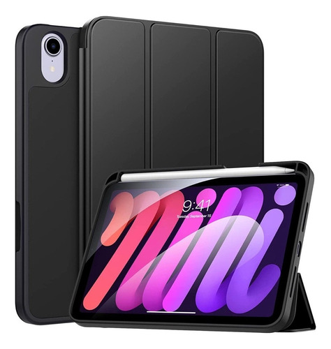 Moko Smart Case Para iPad Mini 6 Protector Con Portalapiz Ng