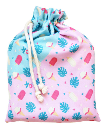 Imagen 3 de 7 de Lona Playera Lona Picnic Con Bolsa 140x140 Ice Cream Helado