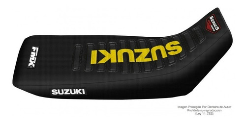 Funda De Asiento Suzuki Dr 350 250 125 Antideslizante Modelo Series Fmx Covers Tech Fundasmoto Bernal Linea Premium