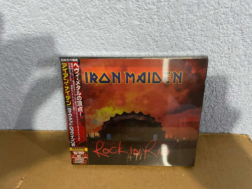 Iron Maiden.  Rock In Rio ( Edición Japonesa Porta 3d )