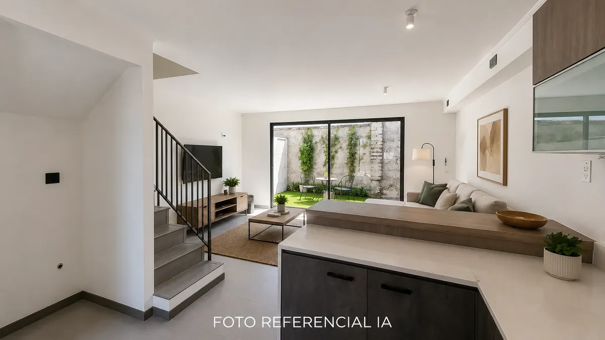 Imagen 4 de 22 de Townhouse 3d 2 B + Sala Multifamily | Terraza | Ñuñoa