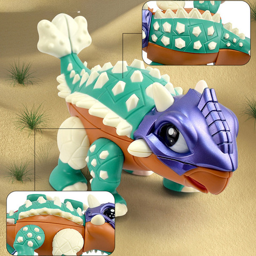 Animais De Dinossauro E Ankylosaurus Em Forma De Alienígena