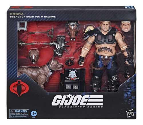 Figura De Acción G.i. Joe Classified Series #135 Dreadnok Ro