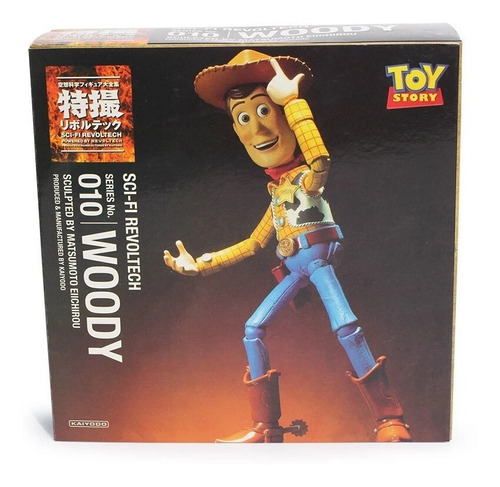Toy Story Boneco Woody Revoltech Acessórios Extras