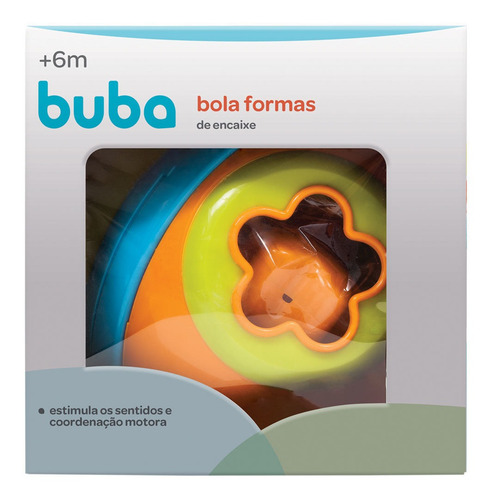 Imagem 1 de 4 de Bolas Formas De Encaixe Buba 6+
