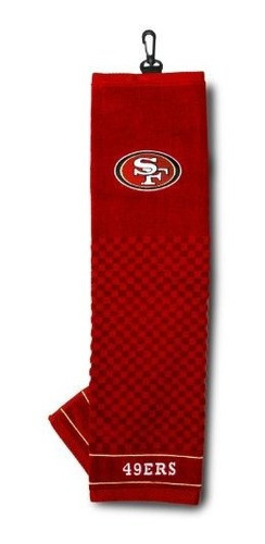 Toalla De Golf Bordada Team Golf Nfl San Francisco 49ers, Di